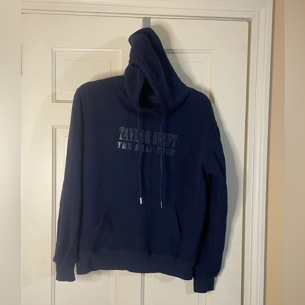 Taylor Swift Navy Blue 'The Eras Tour' Hoodie